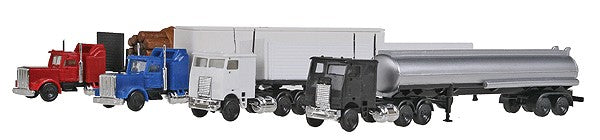 Herpa 6274 1:160 Undecorated Tractor/Trailer (Box of 4)