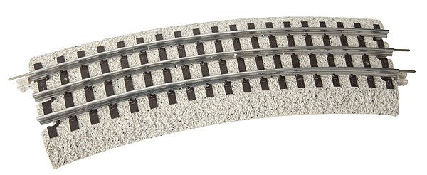 Industrial Rail 1001067 0-36 Full Curve w/Roadbed