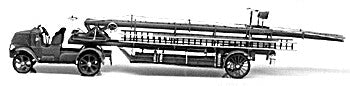 Jordan Products 360-220 HO Emergency Vehicles 1923 Mack Chain-Drive AC Bulld Kit