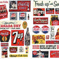 JL Innovative Design 297 HO Vintage Soft Drink Signs 1930-1950 #2 (44)