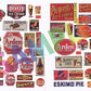 JL Innovative Design 422 HO HO Ice Cream and Soda Fountain Signs 1940-1950 (49)