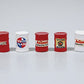 JL Innovative Design 556 Atlantic Oil Barrels 3 Red, 2 White