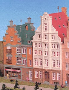 Kibri 7154 N Dbl Front Town House Building Kit