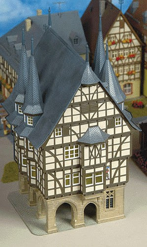 Kibri 8900 HO Alsfeld Large European Town Hall Kit