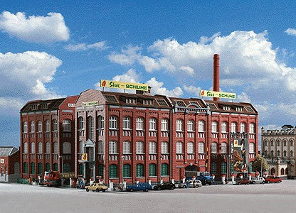 Kibri 9810 HO Siux Shoe Factory Building Kit