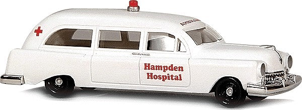 Life Like 1693 HO Scenemaster Ambulance Emergency Vehicle
