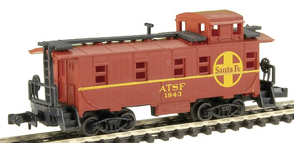 Life Like 7710 N Caboose Atchison, Topeka & Santa Fe Caboose #1943