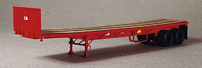 Lonestar Models 5017 HO Strick Lease 40' Trailmobile Flatbed Trailer Kit