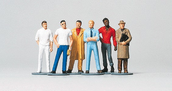 Merten 2531 HO Pedestrians Passers-by Standing (Pack of 6)