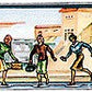 Merten 971 HO Scale Hurring Female Passangers Figure (Set of 6)