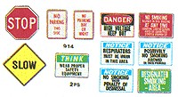 B.T.S. 20914 HO Color Osha & Street Signage