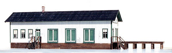 B.T.S. 27500 HO Freight House w/Dock Building Kit