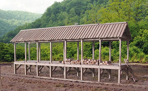 B.T.S. 27800 HO War Between the States Series 40' Long Wood Rick Kit (Pack of 2)