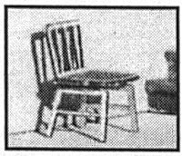 B.T.S. 3016 S Wood Chairs Straight (Pack of 4)