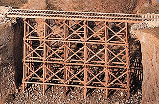 Midwest Products 3051 HO Canyon City Trestle Building Kit