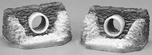 Pre-Size 122 HO Scale Random Stone Culvert 48' (Pack of 2)
