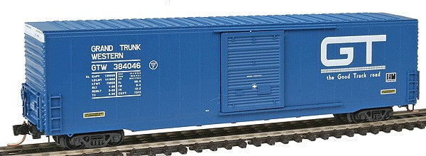 Micro-Trains 10400010 N GTW 60' Rivet Side Single Door Boxcar #384046