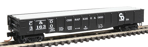 Micro-Trains 10500160 N C&O 50' Steel Side Fixed End Gondola w/Load #31630