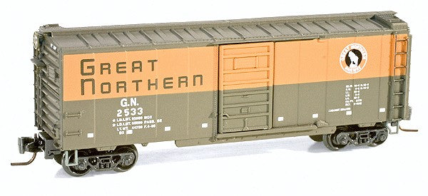 MicroTrains 50000562 Z Great Northern Single Door Boxcar #2533