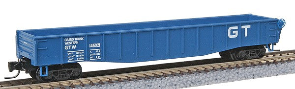 Micro-Trains 52200152 Z Grand Trunk Western 50' Fishbelly Side Gondola #146021