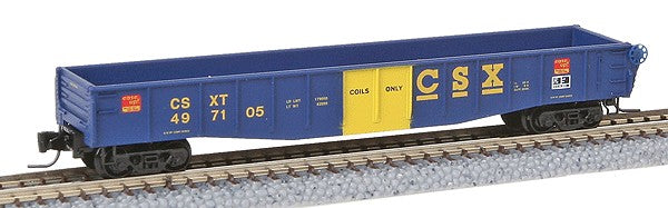 Micro-Trains 52200191 Z CSXT 50' Fishbelly Sides Gondola #497105
