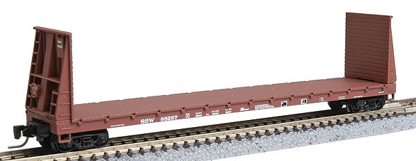 Micro-Trains 52700042 Z St. Louis Southwestern 60' Bulkhead Flat Car #88267