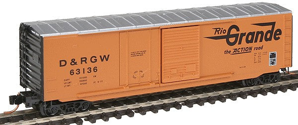 Micro-Trains 07600100 N DRGW 50' Plug & Sliding Door Boxcar w/o Roofwalk #63136