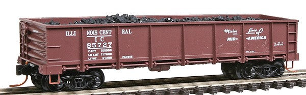 Micro-Trains 08300072 N IC 40' Drop Bottom Gondola w/Coal Load #85727