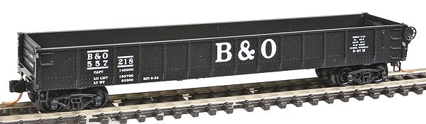 Micro-Trains 99300028 N Baltimore & Ohio 50' Gondola Runner Pack (Set of 4)