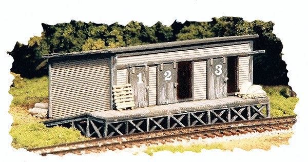 Monroe Models 9202 Trkside frt house w/dock