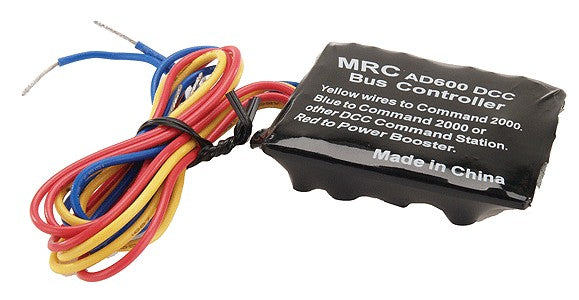 MRC AD600 DCC Accessories Bus Controller,Links 2 Consoles
