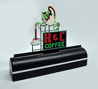 Miller Engineering 1750 HO/O Desk Top Neon H&C Coffee