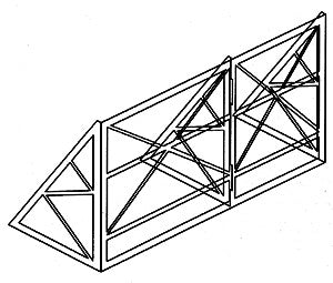 Miller Engineering 4501 Photo-Etched Support Large