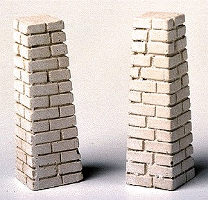 Model Railstuff 506-1400 HO Mr. Plaster Unpainted Kits Stone Footings for Tower