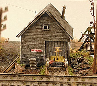 Northeastern Scale Models 30004 N Motor Car Shed Kit