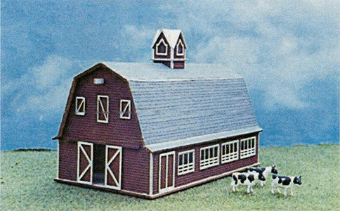 Northeastern Scale Models 30009 N Scale Dairy Barn Building Kit