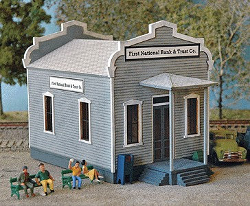 Northeastern Scale Models 520-40021 HO First National Bank & Trust Building Kit
