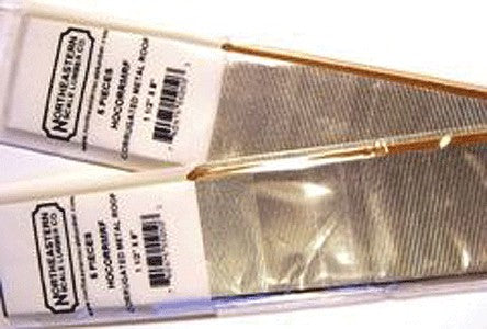 Northeastern Scale Lumber 55051 HO Corrugated Roofing/Siding