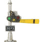 NJ International 1004 HO Scale Semaphores Upper-Quandrant Three-Light Head