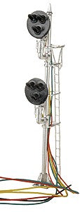 NJ International 1054 HO Scale Dual Head 3- LED G Type Signal