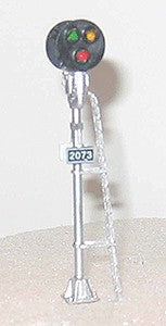 NJ International 1056 HO Scale 3-Light Bi-Directional G Type Double Signal