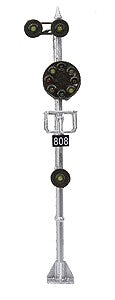 NJ International 1214 HO B&O 8 Light Color Position Light Signal