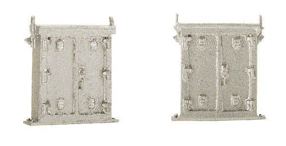 NJ International 2359 N/HO/S/O Silver Line Side Signal Cabinets (Pack of 2)
