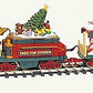 New Bright 384 Christmas Holiday Express G Gauge Steam Starter Train Set