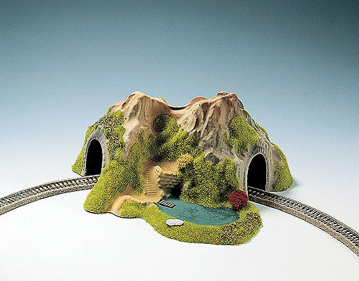Noch 34660 N Curved w/Lake Single Track Tunnel