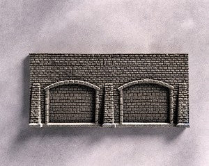 Noch 44920 Z Scale Wall w/arches 13x7 cm