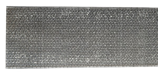 Noch 58055 HO Gray Brick Wall - Profi-Plus Scenic Components (Extra Long)