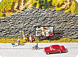 Noch 58160 HO Stone Wall 24 x 13 cm