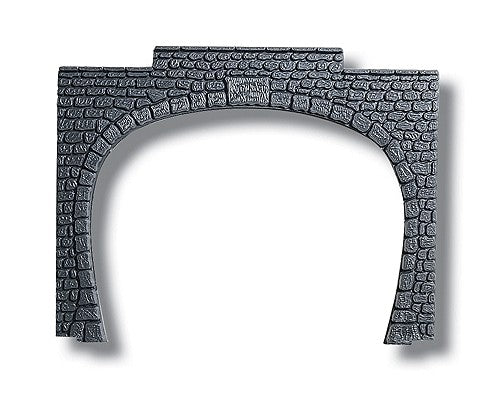 Noch 60020 HO 15.5cm x 12.5cm Tunnel Portal Double Track (Pack of 2)