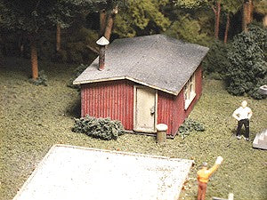 NuComp Miniatures 87212 HO Work Shed Kit